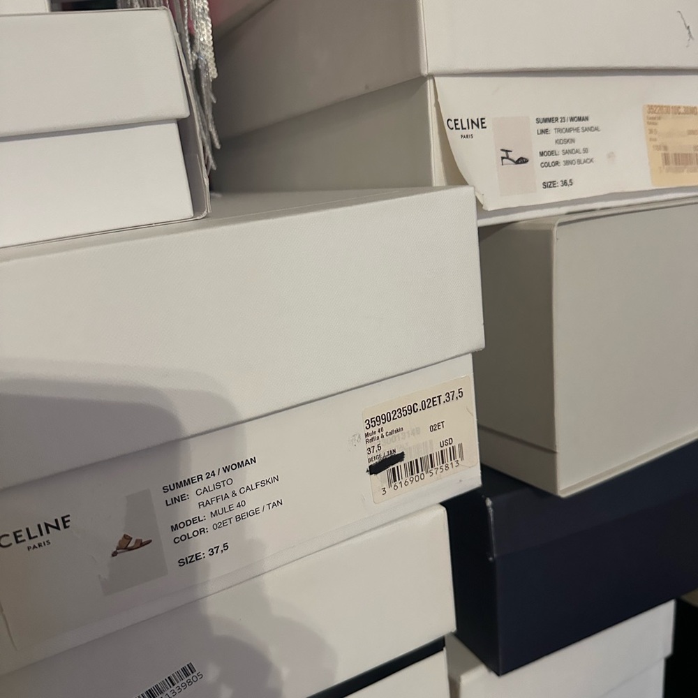 Authentic designer boxes (Celine, Tiffany, Loewe, bottega, givenchy, Prada)